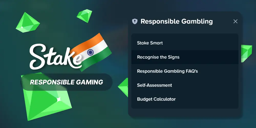 Stake App India safe and responsible gambling measures